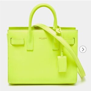 Sac de jour nano green neon
